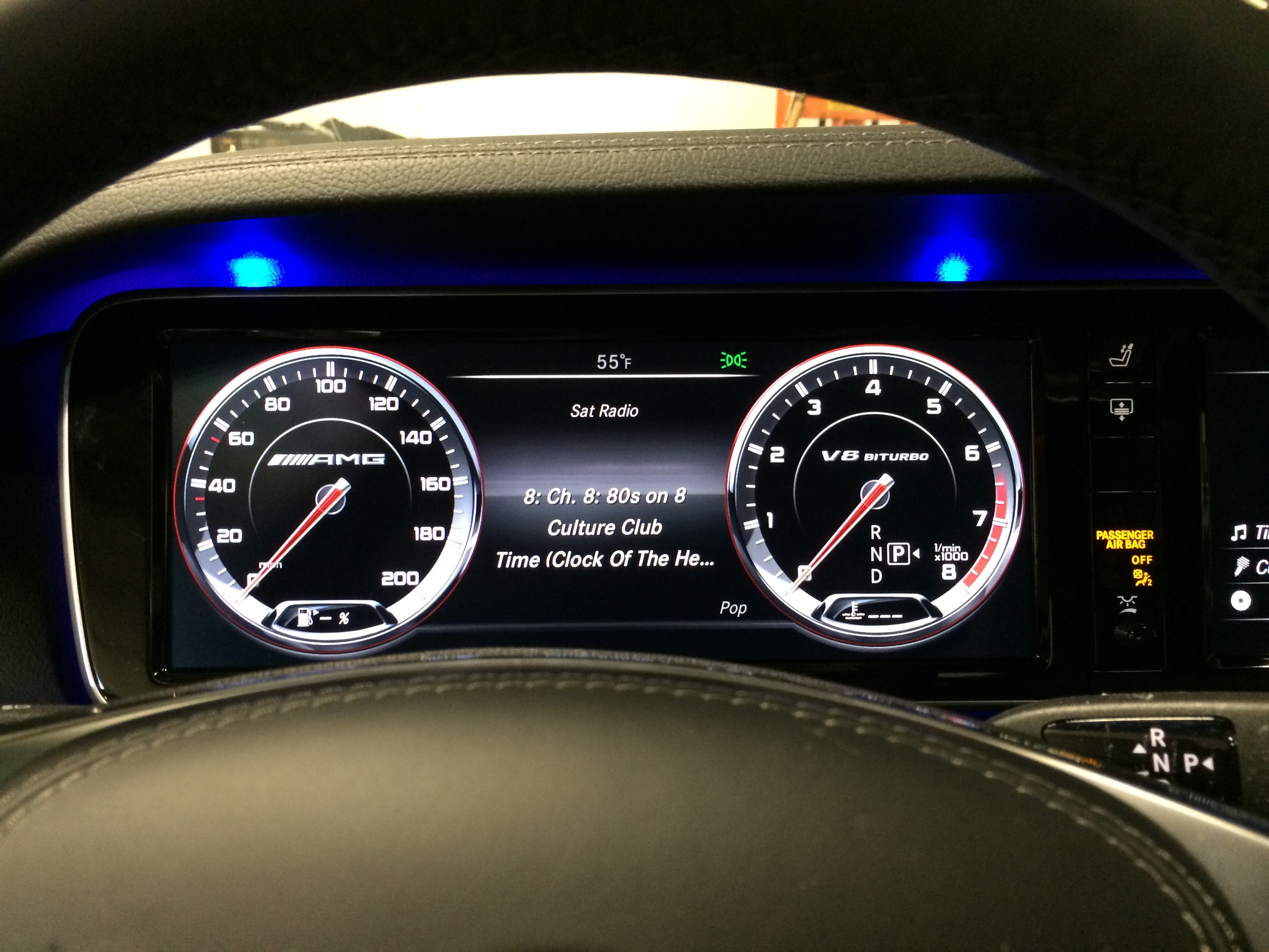 Custom K40 Police Radar Detector Alert LED's Installed on 2014 Mercedes Benz CLS63 in Milwaukee, WI