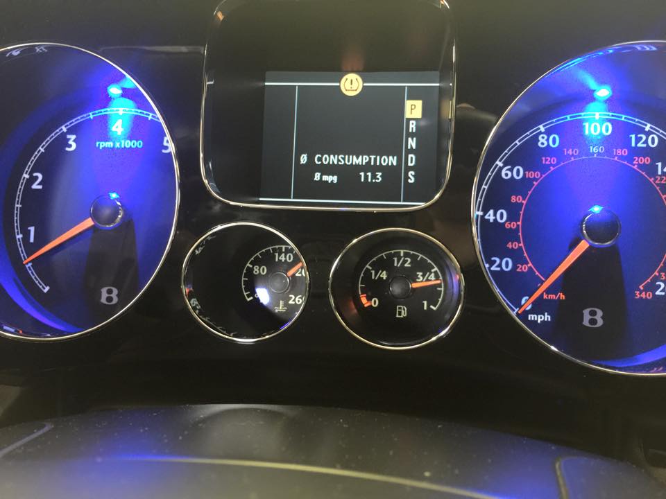 Custom K40 Police Radar Detector Alert LED's Installed on 2007 Bentley Continental GT in Naperville, IL
