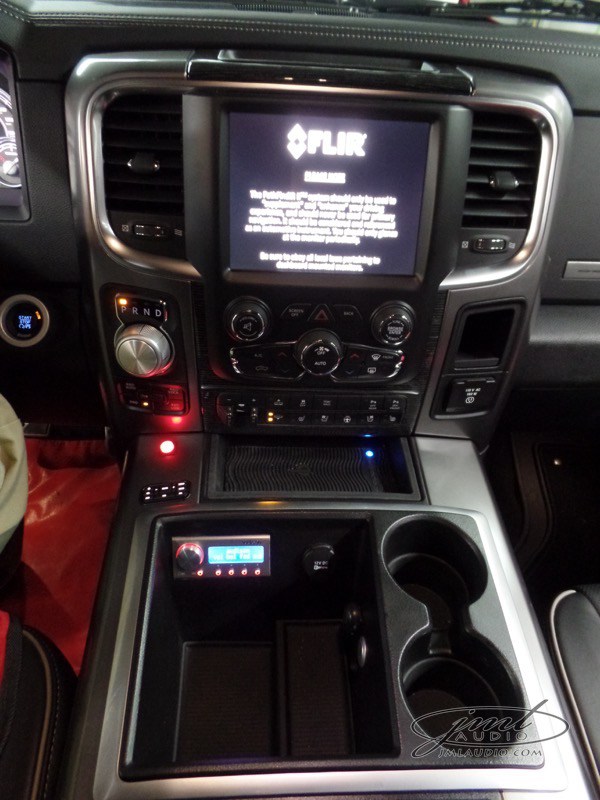 K40 Police Radar Receiver LED Alert Installed on 2015 Dodge Ram 1500 in Fenton, MO