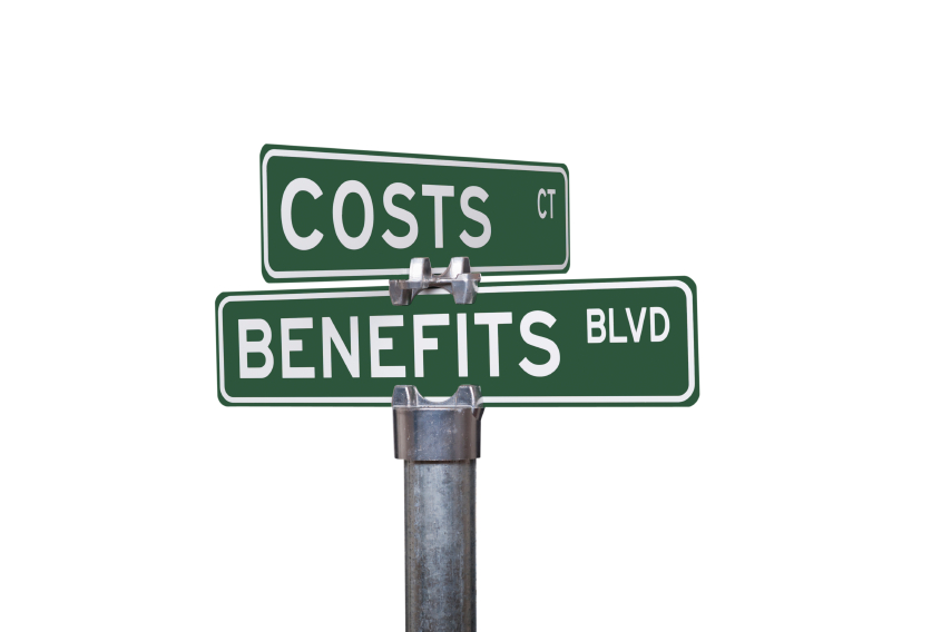 Cost Vs Benefits