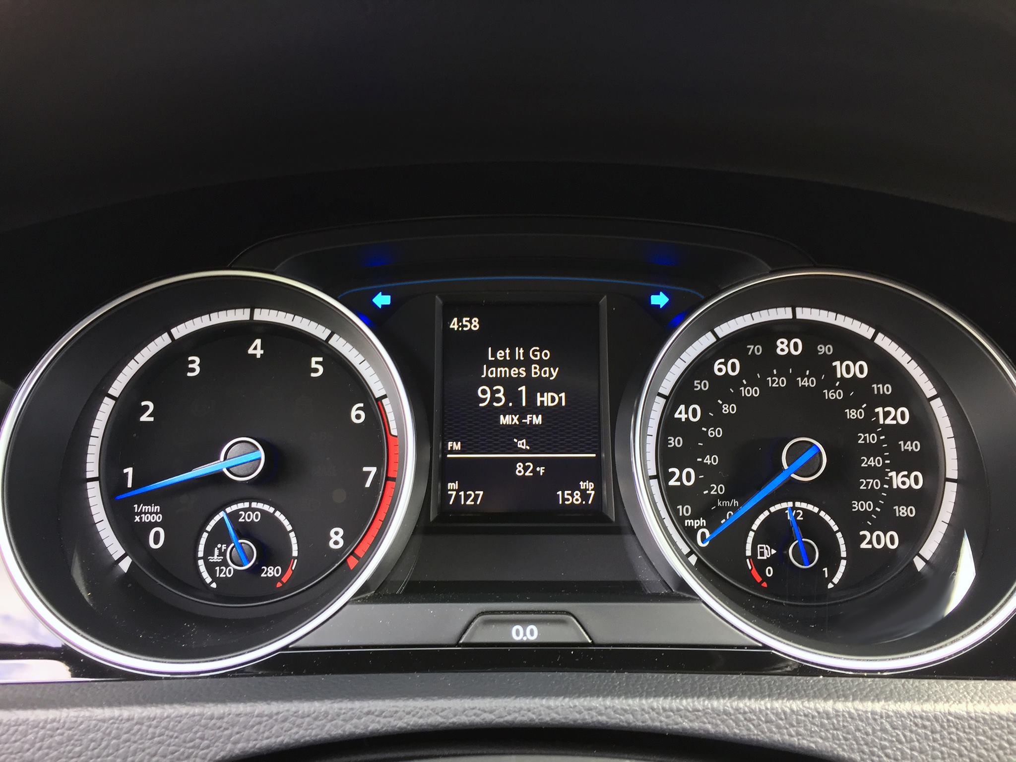 Custom K40 Police Radar Detector Alert LED's Installed on 2016 Volkswagen Golf R in West Springfield, MA