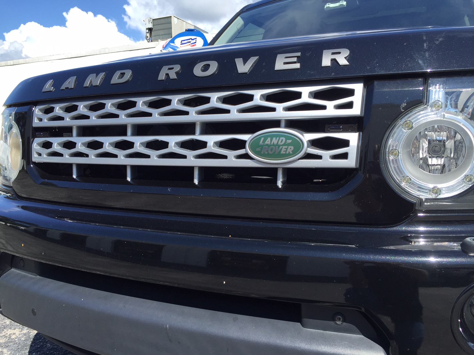 Custom K40 Police Laser Jammers Front Installed on 2013 Land Rover in Largo, FL