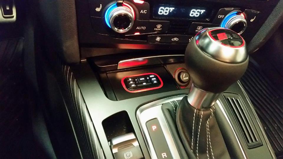 Custom K40 Police Radar Receiver Controller Installed on 2017 Audi S5 in Spokane Valley, WA