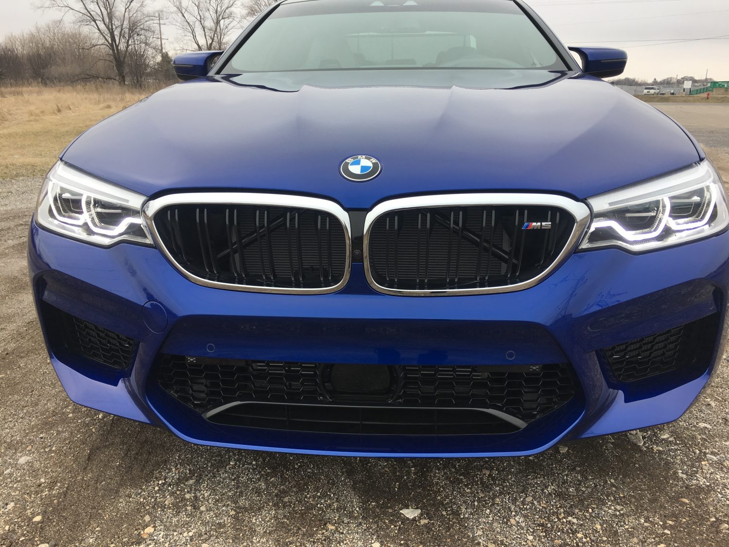 K40 laser jammers on a 2018 BMW M5
