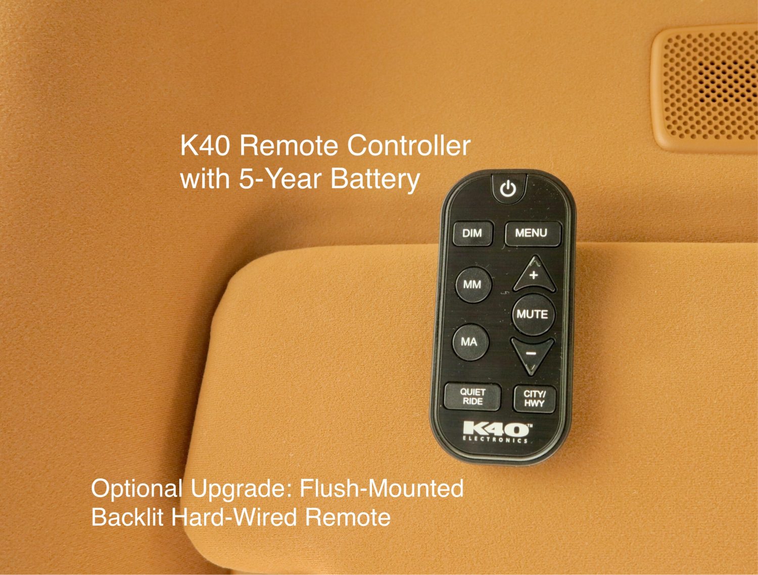 k40 radar detector remote control on a 2018 Lexus LC500