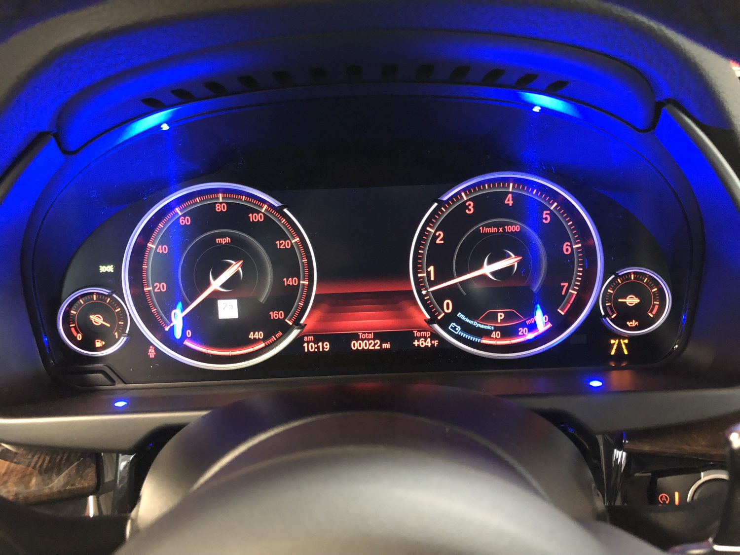 k40 radar detector alert leds in a 2018 BMW X5