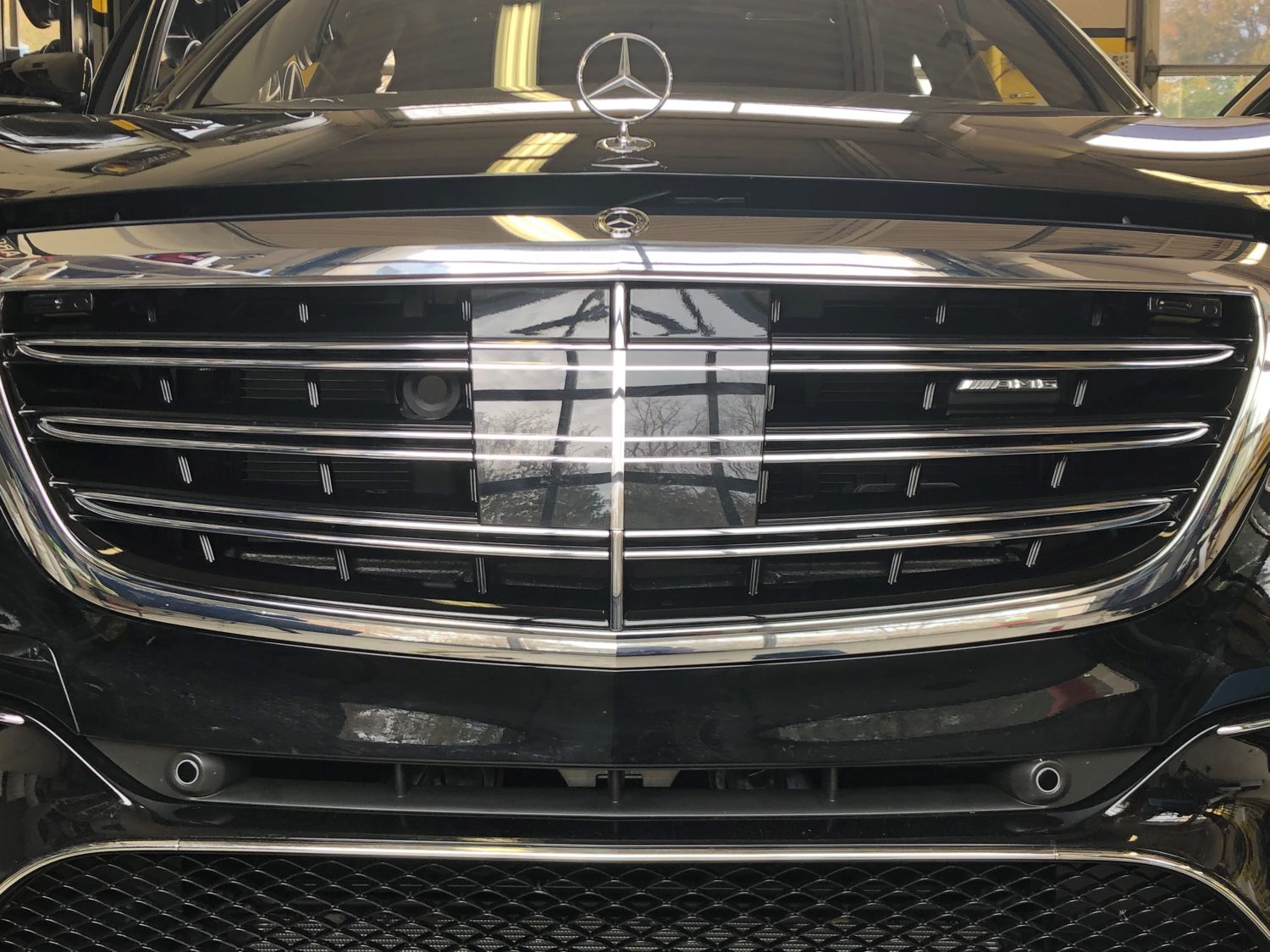 Custom K40 Police Laser Jammers and Hidden Radar Receiver Installed on 2018 Mercedes Benz S65 AMG in Cary, NC