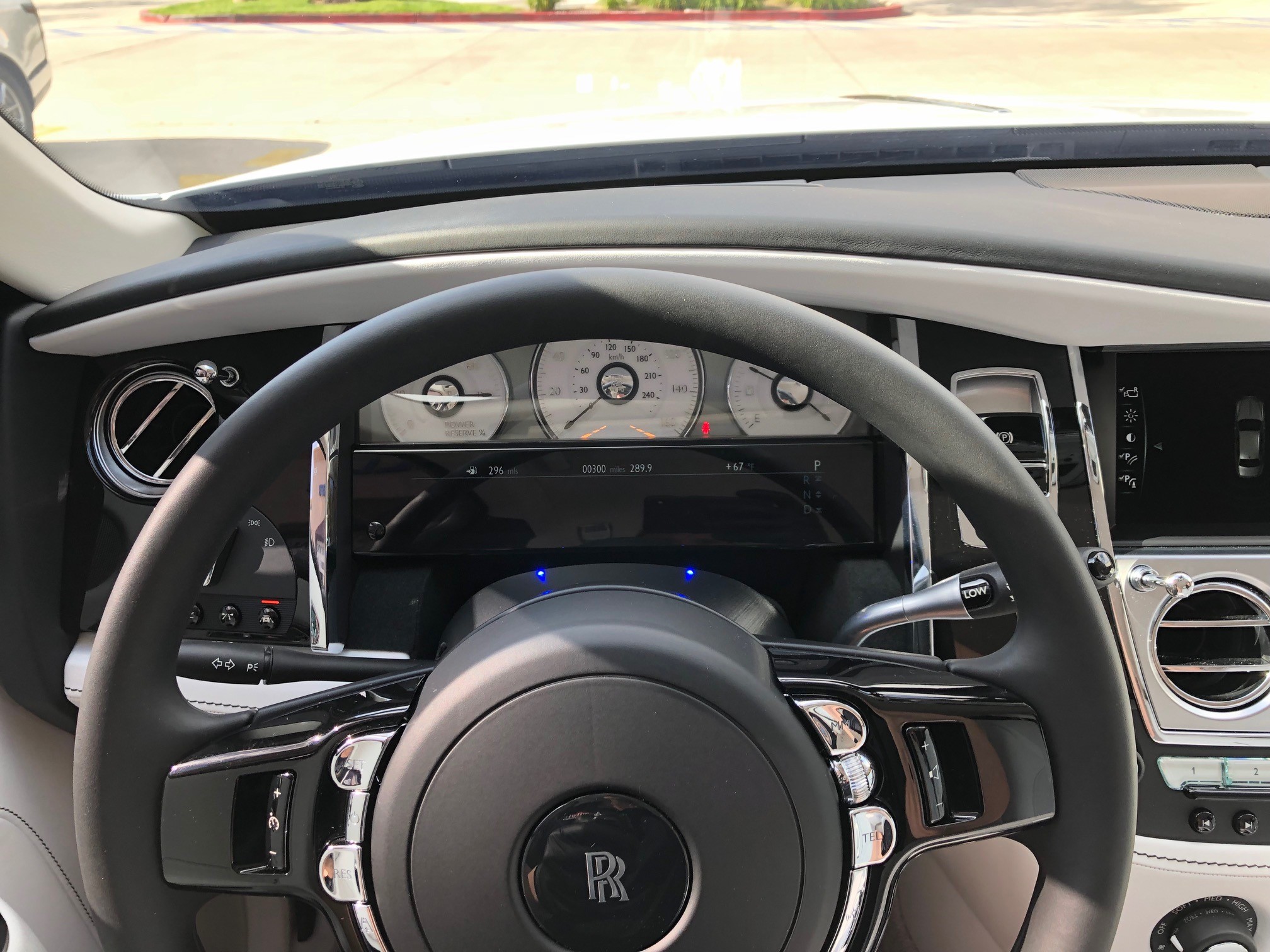 Custom K40 Police Radar Detector Alert LED's Installed on New 2019 Rolls Royce Ghost in Santa Margarita, CA