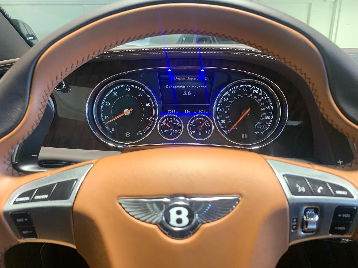 Custom K40 Police Radar Detector Alert LED's Installed on 2016 Bentley Continental in Boca Raton, FL