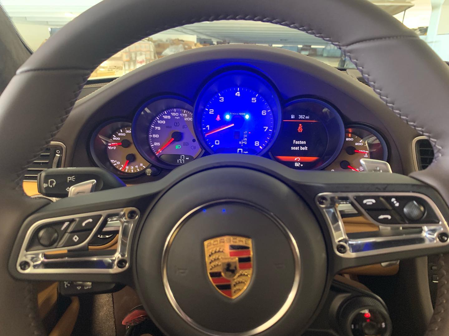 Custom K40 Police Radar Detector Alert LED's Installed on New 2019 Porsche Carrera in Boca Raton, FL