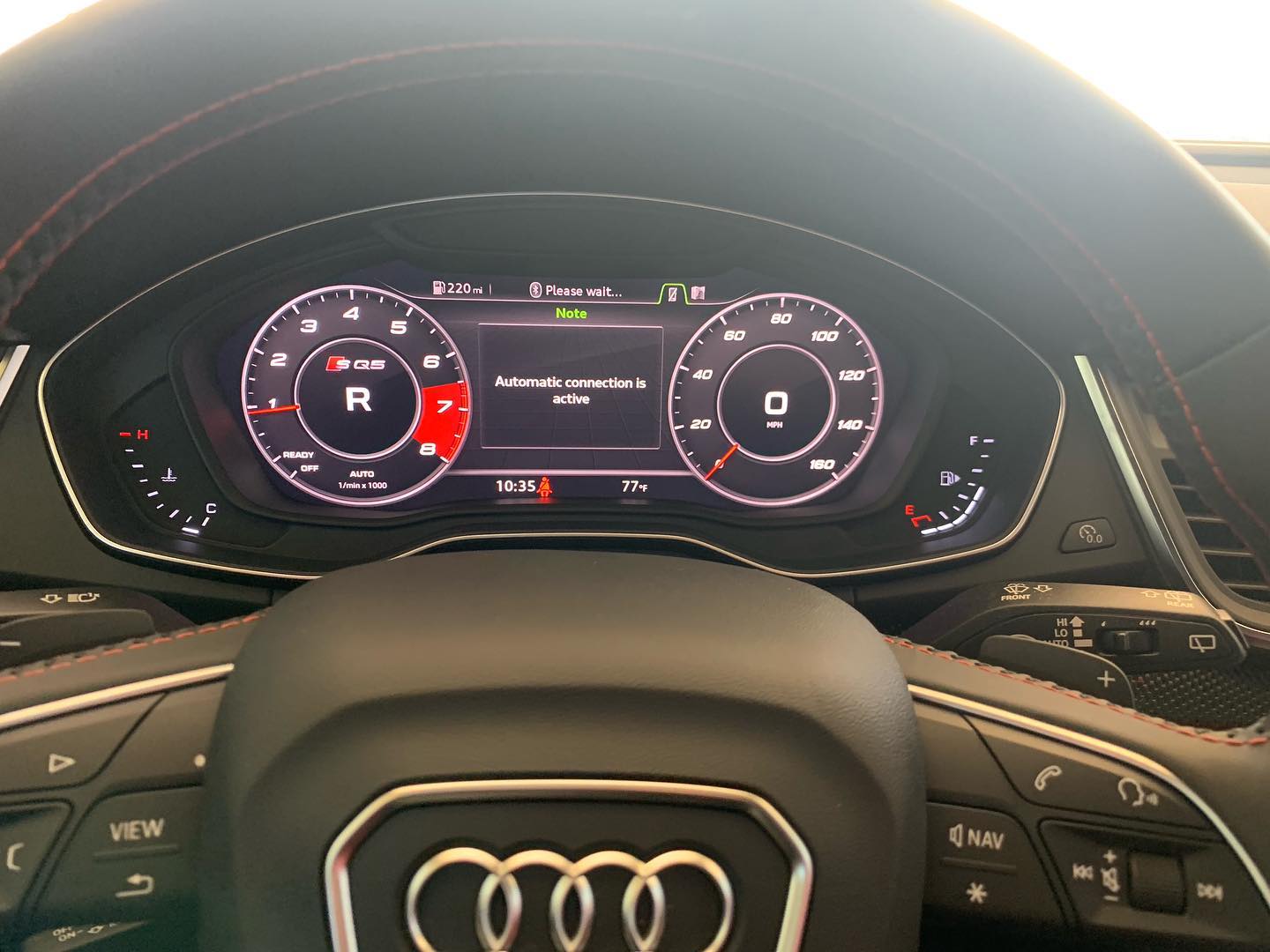 Instrument Cluster on New 2019 Audi IS Q5 in Boca Raton, FL