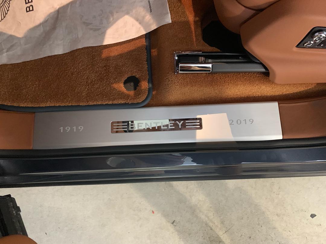 Bentley Foot Plate on 2019 Bentley Bentayga in Boca Raton, FL