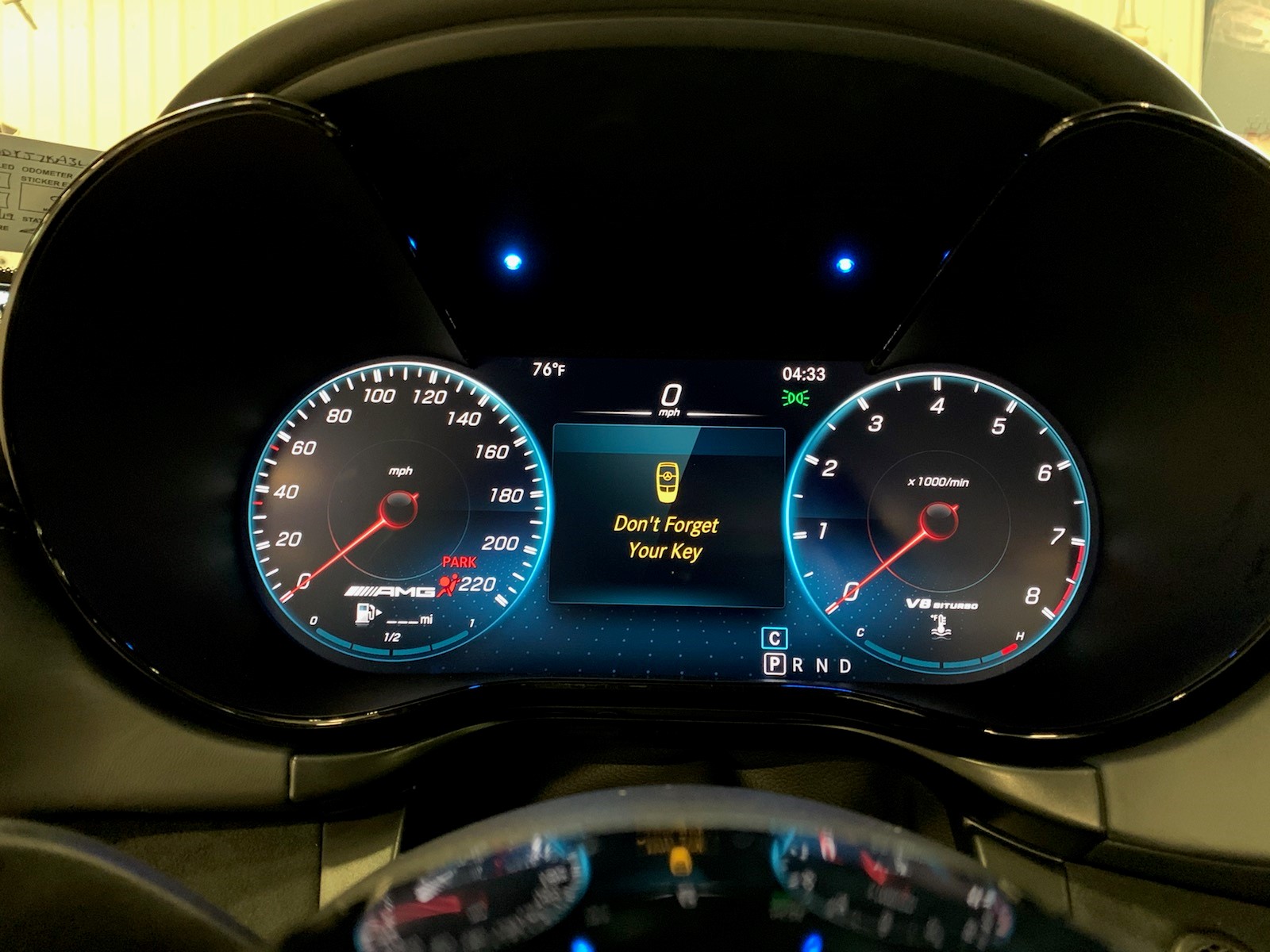 K40 Hidden Alerts in Instrument Cluster of a 2020 Mercedes Benz AMG GT-R Pro in Bryn Mawr, PA