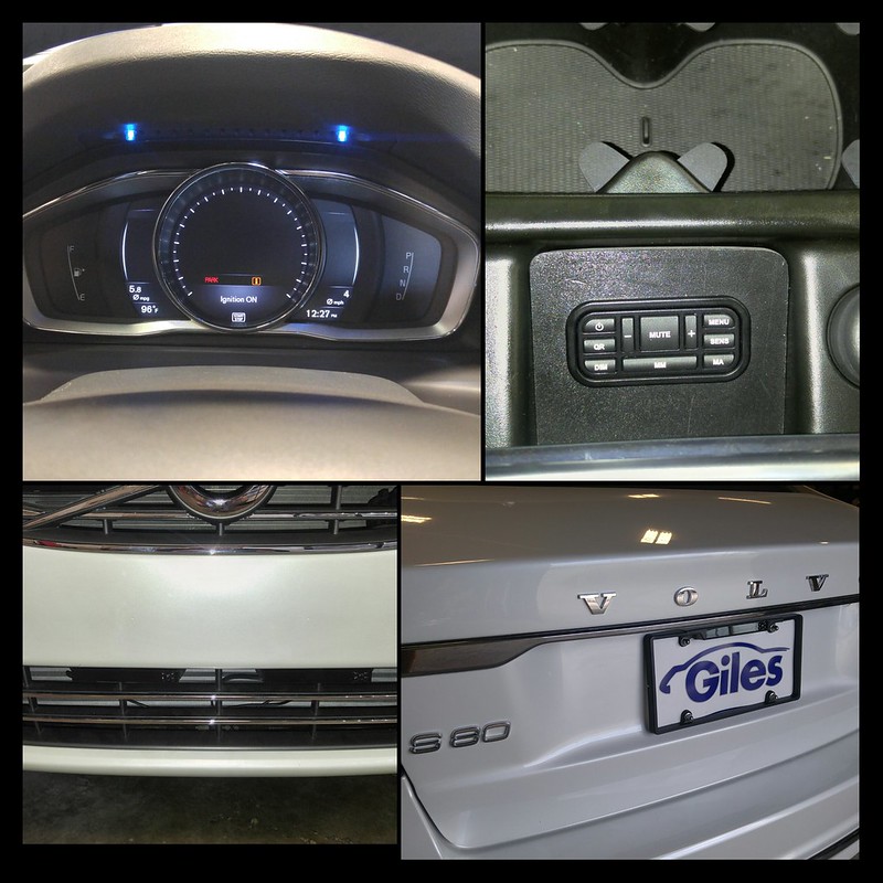 K40 Custom Hidden LED alerts, Expert Controller and Laser Defusers installed on a 2016 Volvo S80 in Lafayette, LA