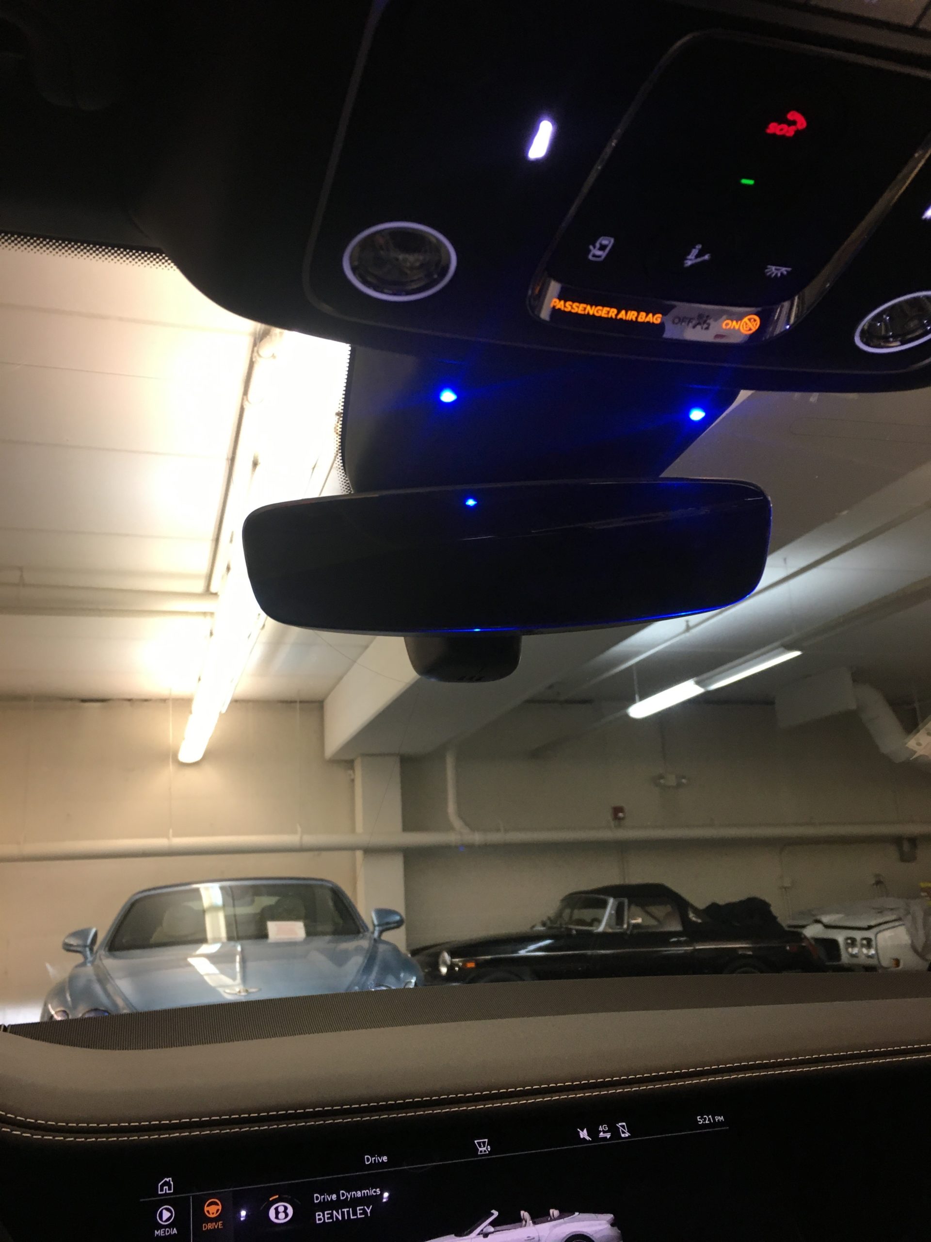 K40 Hidden LED alerts illuminated on a 2020 Bentley Continental GT W12 in Highland Park, IL