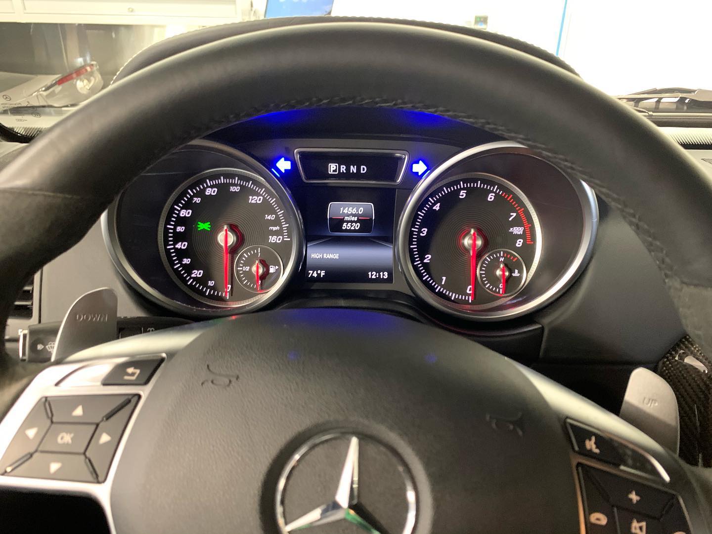 K40 Custom Hidden LED alerts installed in the turn signals of a 2018 Mercedes Benz G-Wagon 4 X 4 in Delray Beach, FL