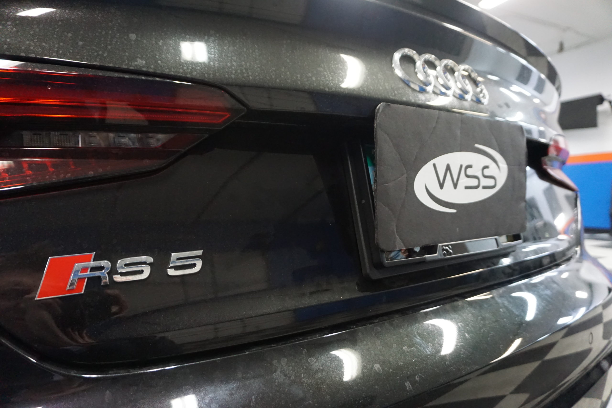 K40 Custom Hidden Laser Defusers installed on a 2019 Audi RS5 in Westminster, MD