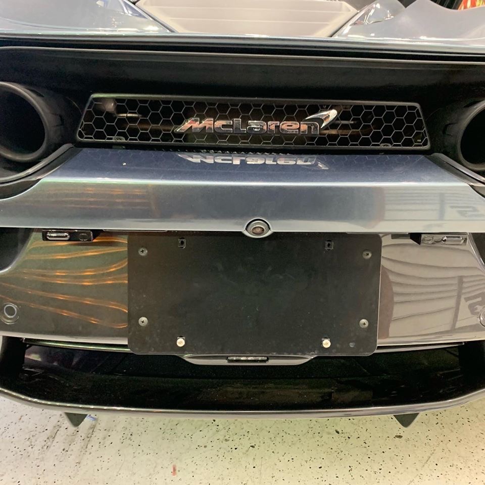 K40 Hidden Laser Defusers in a 2018 McLaren 720S in Delray Beach, FL