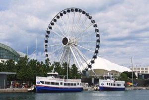 The radar beam coming from an officer’s radar gun is huge, approximately 200 feet in diameter at the normal targeting distance of 1000 feet. That’s about the same size as a Ferris Wheel, like the one at Navy Pier in Chicago.