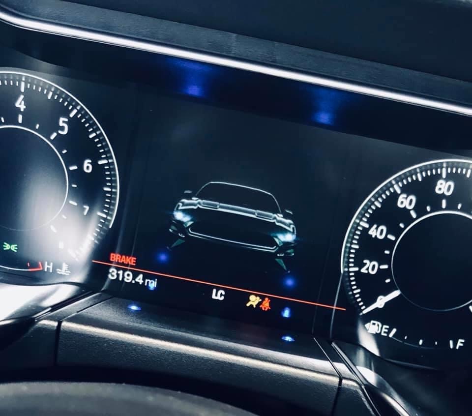 2020 Ford Mustang K40 Radar Detector Alert LED's