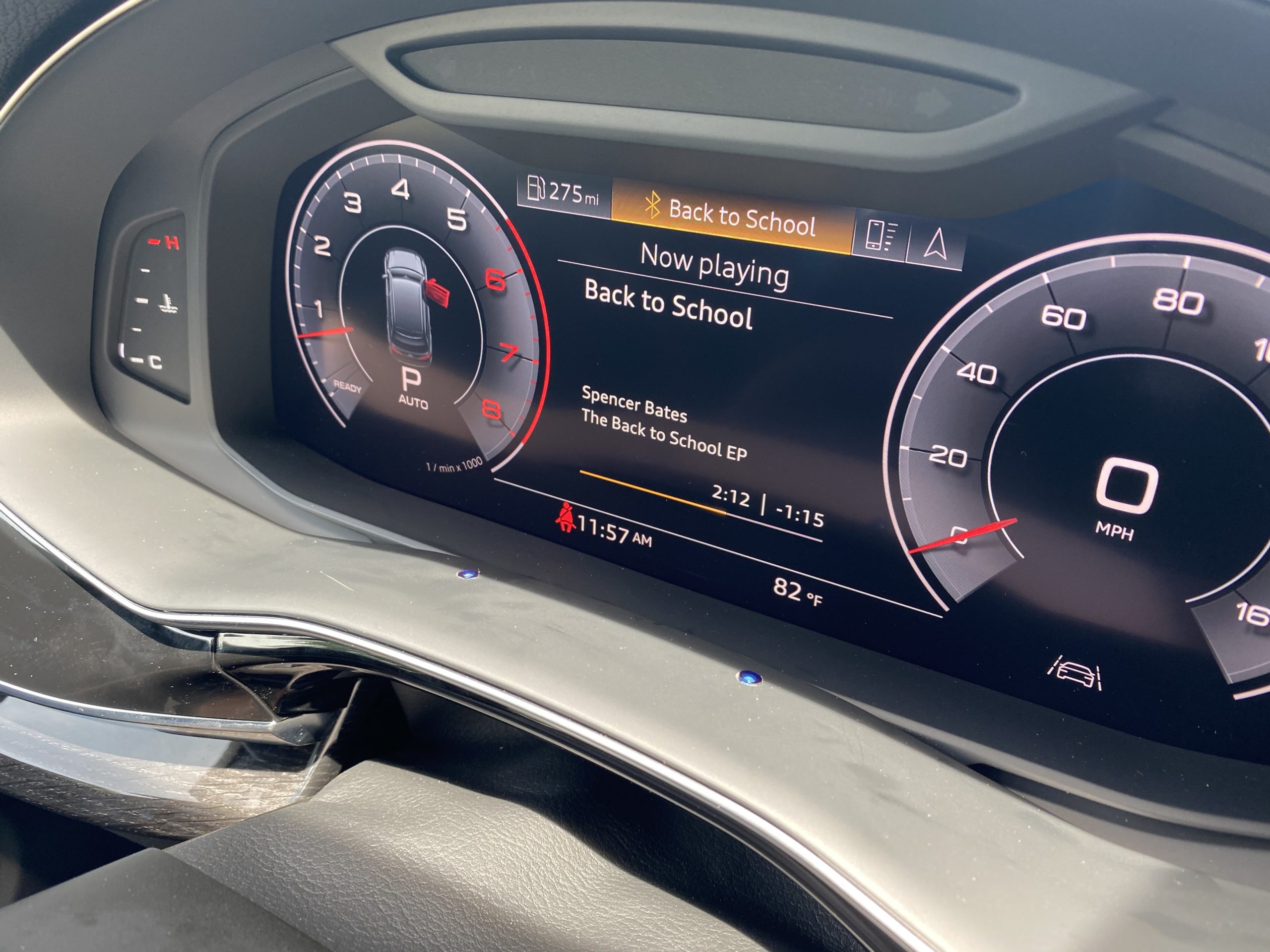 K40 radar detector alert led's in a 2020 Audi Q7