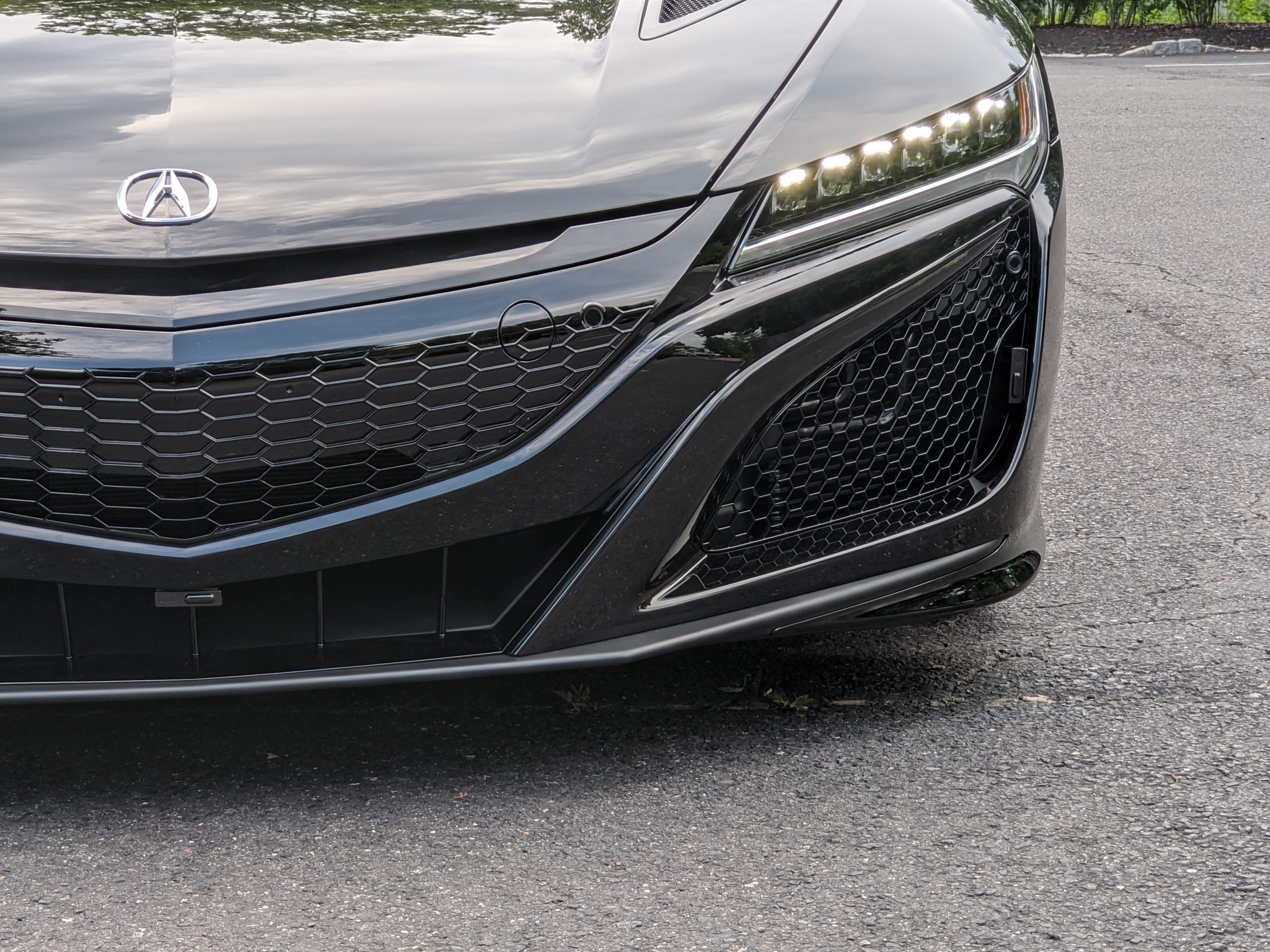 K40 Laser jammers on a 2020 Acura NSX