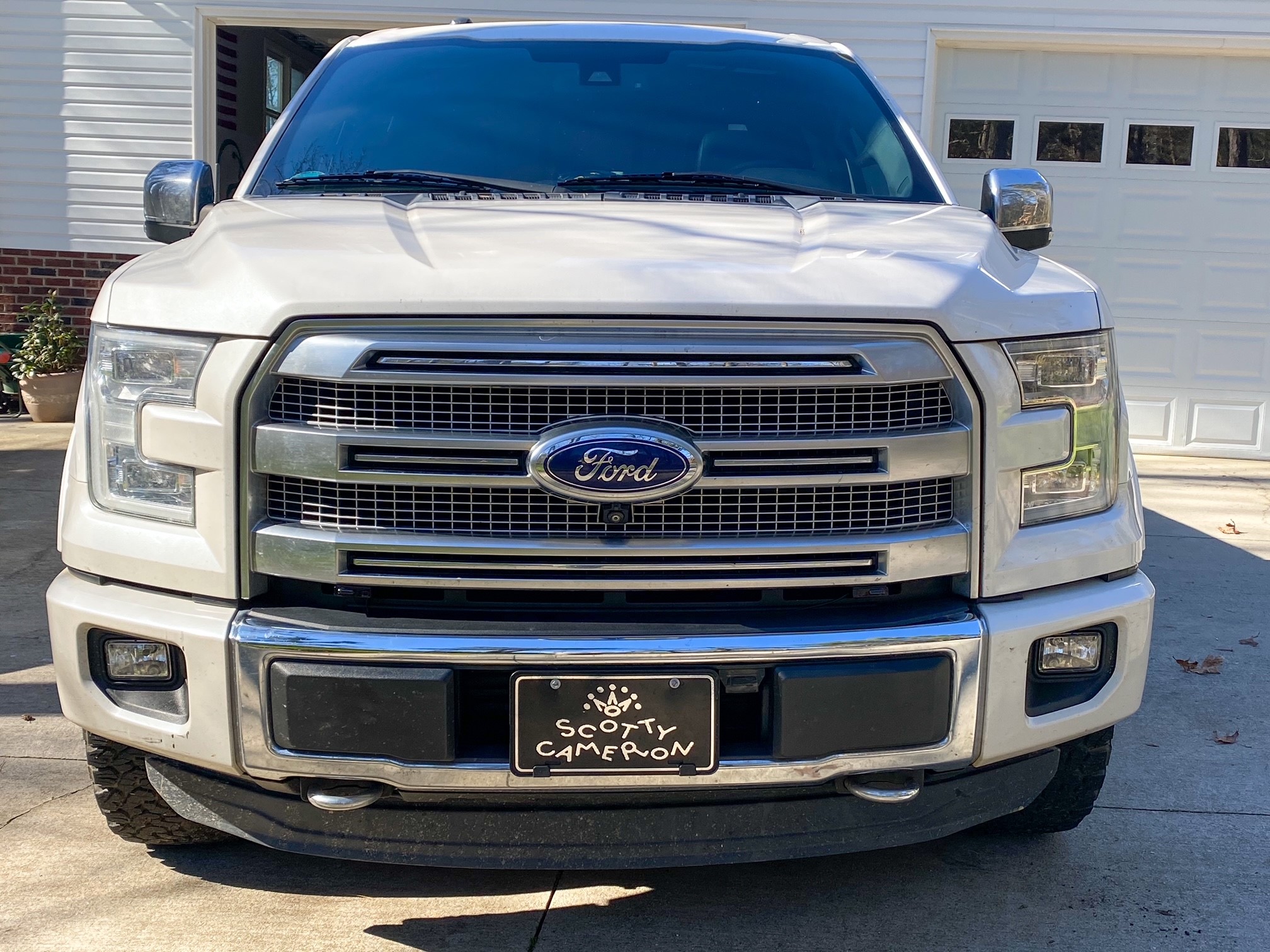 front k40 laser defusers on a 2015 Ford F150