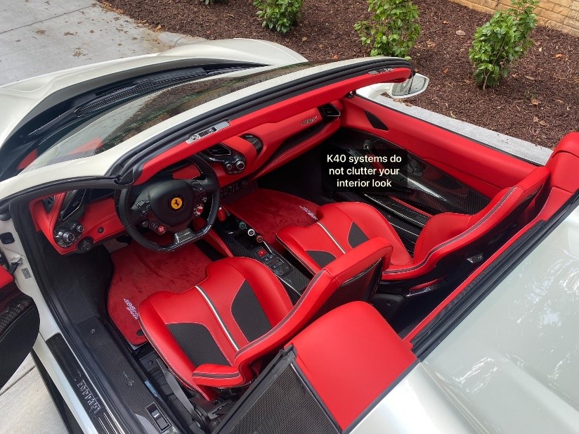 K40 Platinum360, 2021 Ferrari Interior