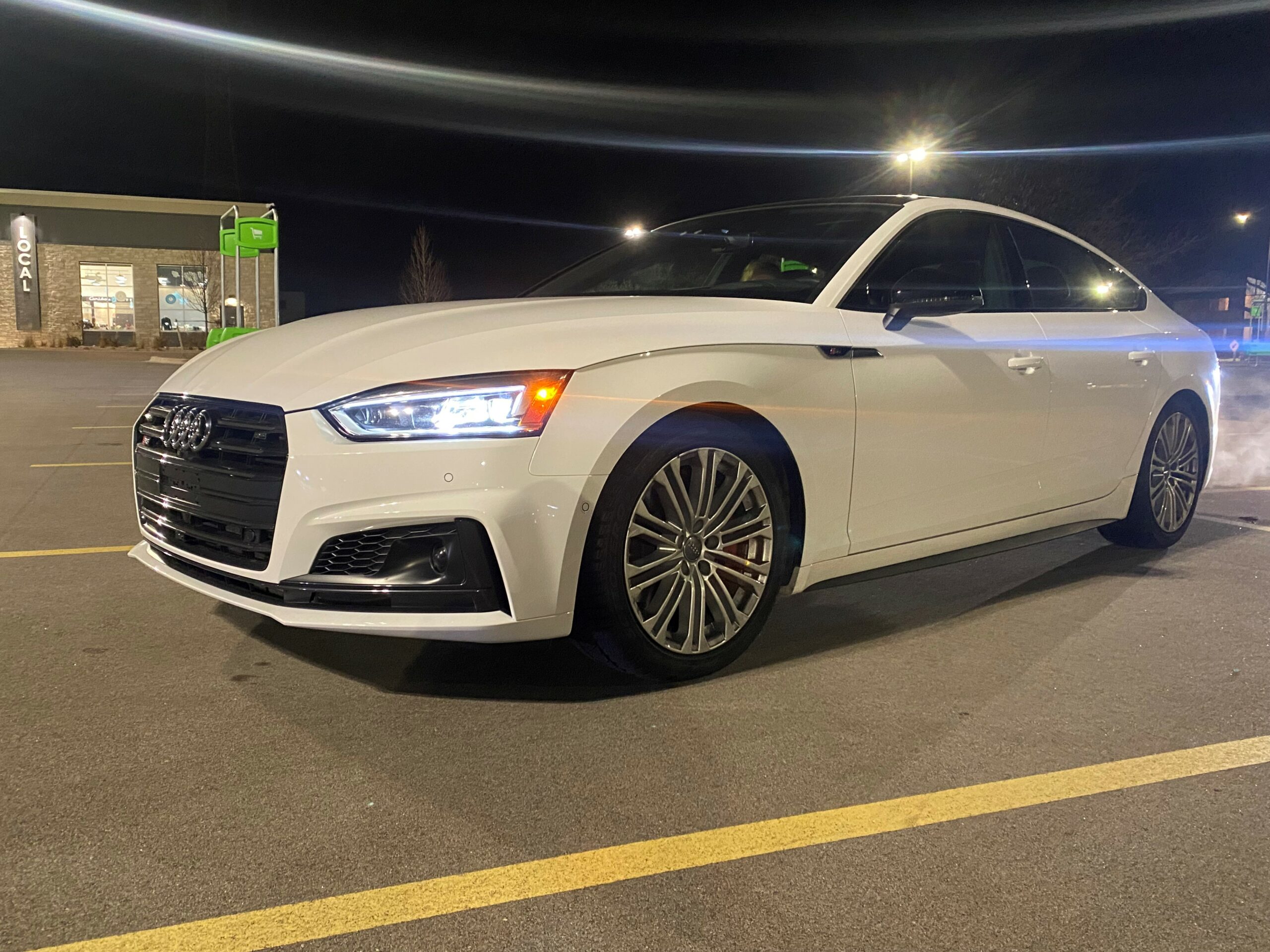 side view of a 2019 audi s5 in milwaukee wisconsin