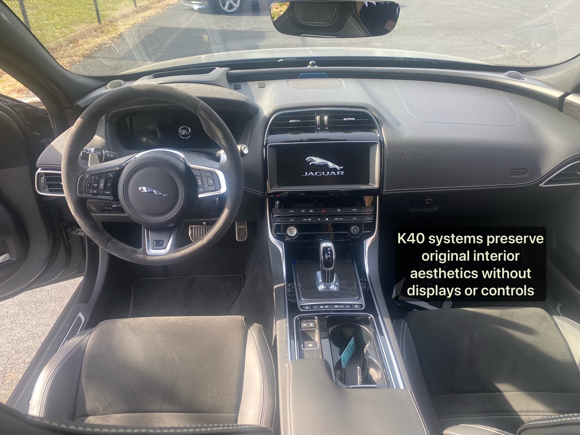 interior of a 2019 Jaguar XE Project 8