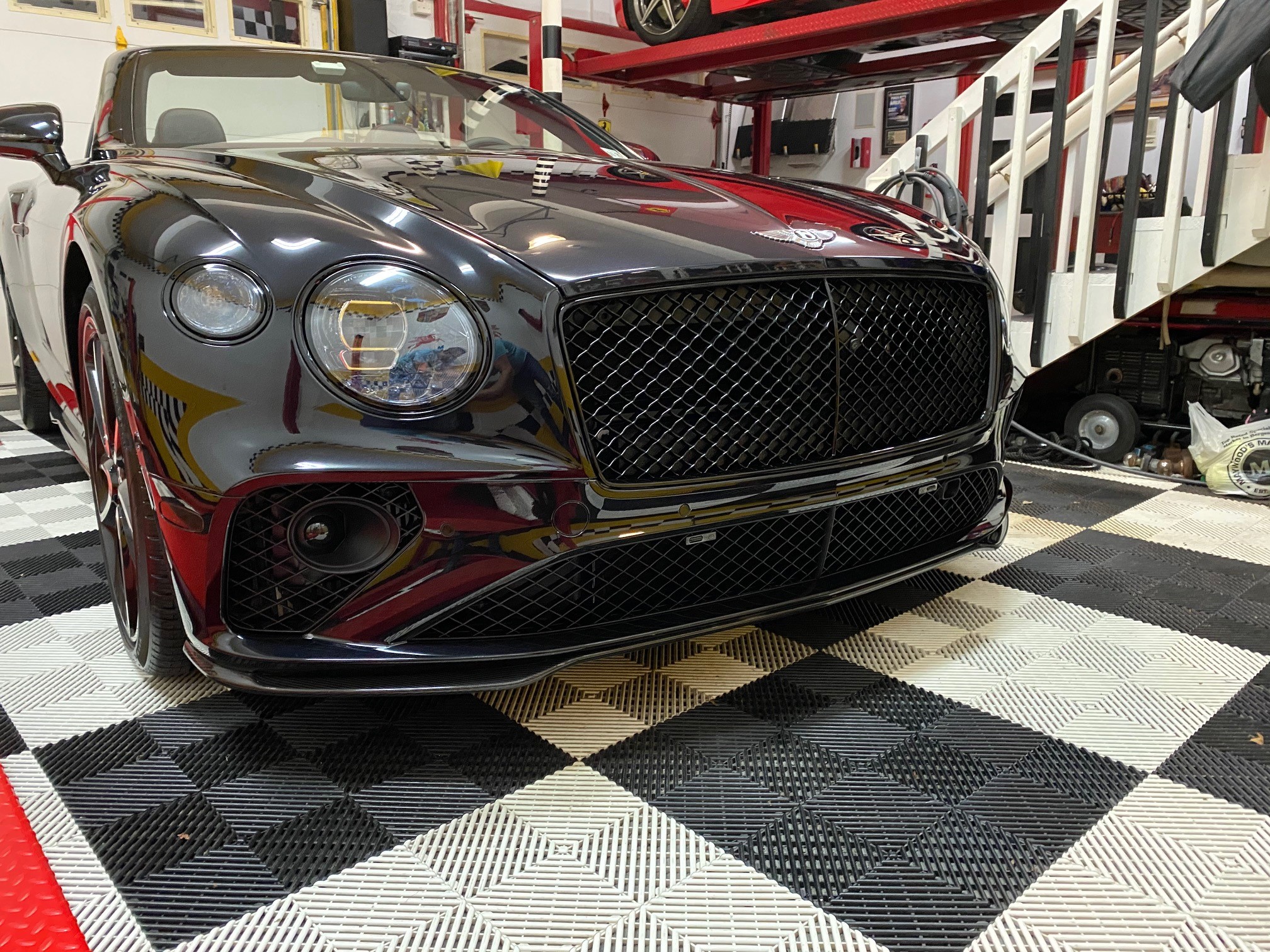 front k40 laser defusers on a 2016 bentley continental in new jersey