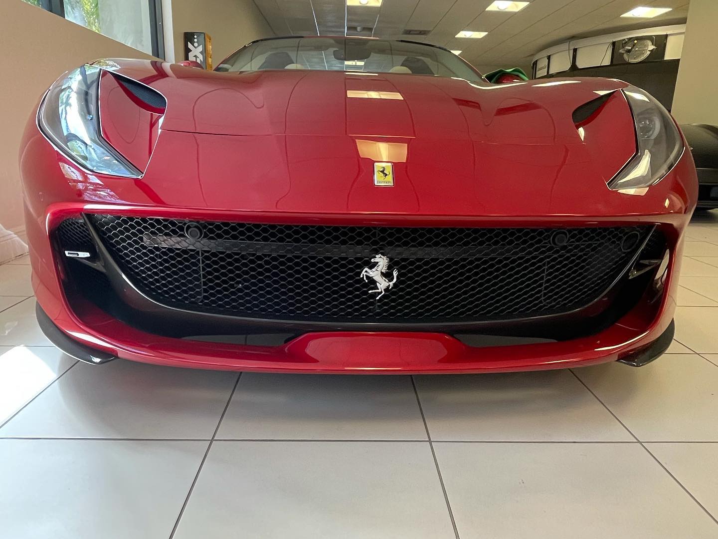 front k40 laser jammers on a 2021 ferrari gts