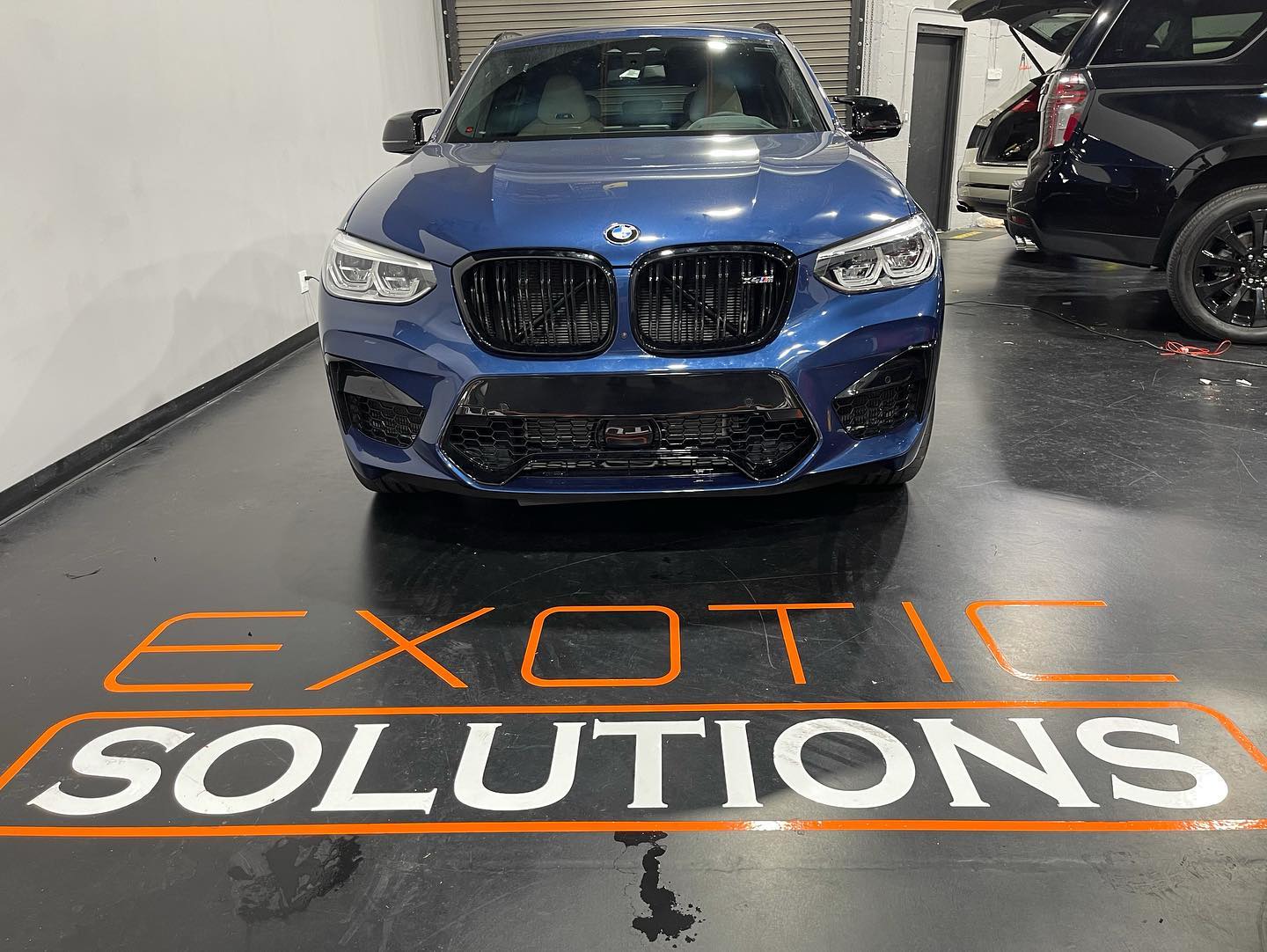 front view 2021 bmw x4 competition
