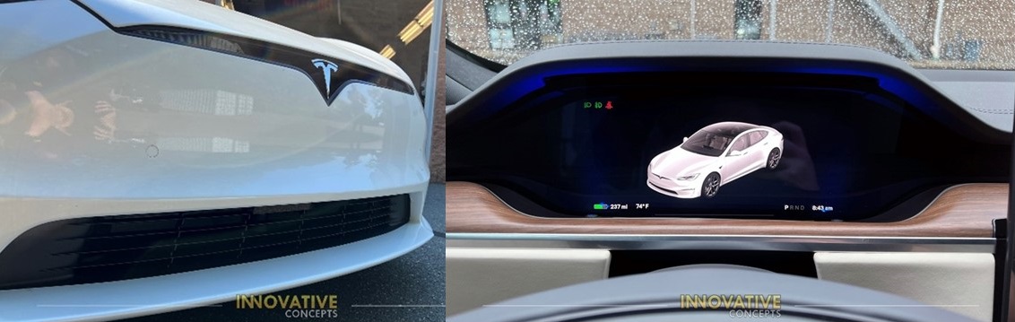 K40 Radar Detectors On A Tesla Model S