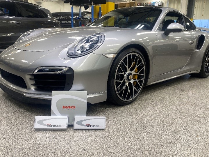 Porsche 911 Custom Radar Detector- K40
